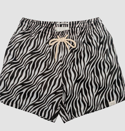 Costume uomo a boxer corto Zebrato