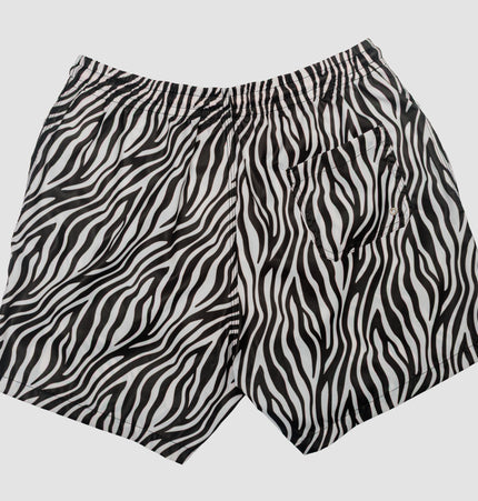 Costume uomo a boxer corto Zebrato