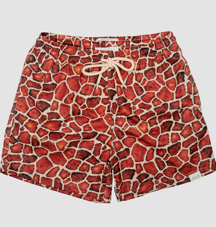 Costume uomo a boxer corto Giraffato