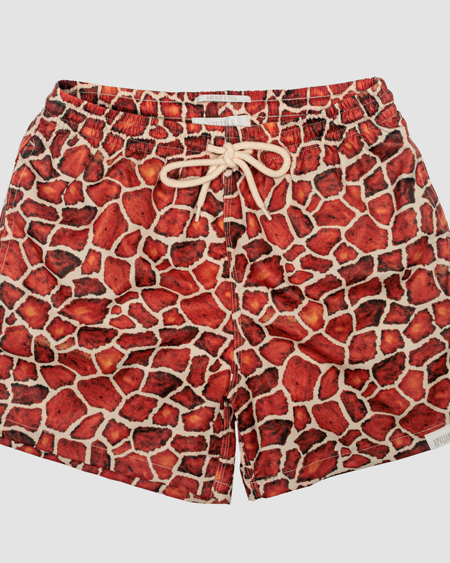 Costume uomo a boxer corto Giraffato